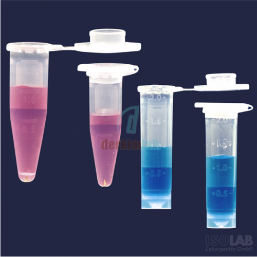 Isolab Mikrosantrifüj Tüpü, P.P, 2,0 ml- Dna & Rna Free, Steril Sertifikalı (500 adet / paket ) (500 adet / paket )