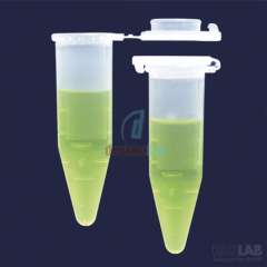 Isolab Mikrosantrifüj Tüpü, Kilit Sistemli, P.P, 1,5 ml- Dna & Rna Free, Steril Sertifikalı (500 adet / paket ) (500 adet / paket )
