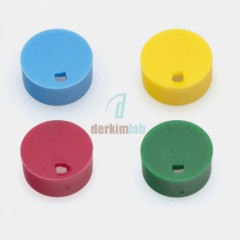 Isolab Cryo Tüp Kapak Diski , Kırmızı (100 adet / paket )
