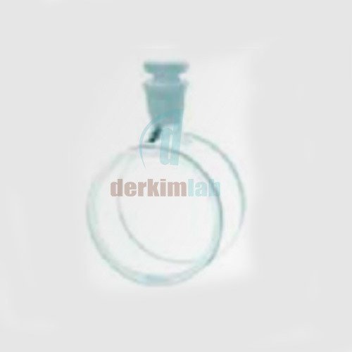 Silindirik küvet, şilifli kapaklı, Cam 50 mm Işık Yollu, 14.00 ml Hacim