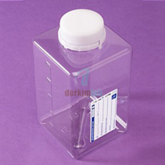 Su Numune Şişesi, Pet, 1000 ml, Boş, 1 Ad.