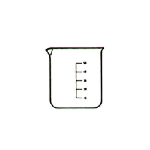 Beher, Kısa Form, 5000 ml