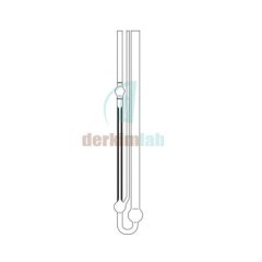 Mikro-Ubbelohde Viskozimetre Kalibre Edilmemiş & 3 Uçlu & Type No: 538 13