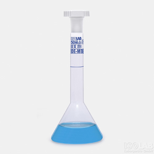 Isolab Balon Joje, Şeffaf PP Kapaklı, Trapezoidal, 20 ml, NS 10/19