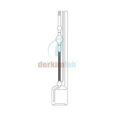 Ubbelohde Viskozimetre Seyreltme Viskozimetresi İçin & 3 Uçlu & Type No: 531 13