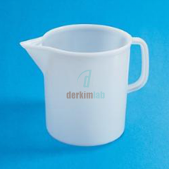 Pp Kulplu Beher, 5000  ml- 1 Ad.
