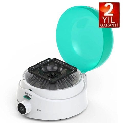 DLAB D1012UA, Yüksek Hızlı Mikro Santrifüj, 0,2 mL×44 PCR Tüpleri, 0,5 /1,5 / 2 mL×12 + 0,2 mL PCR 8 Şerit, x 4 / 10.000 rpm