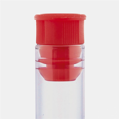 Tup Tıpası, Flanj, 12/13 mm Tupler için, Şeffaf 100 Adet / Paket