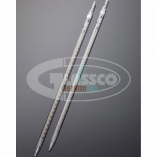 Pipet - Cam - Dereceli - As Kalite - Grup Sertifikalı - Sarı Skalalı - 1 ml