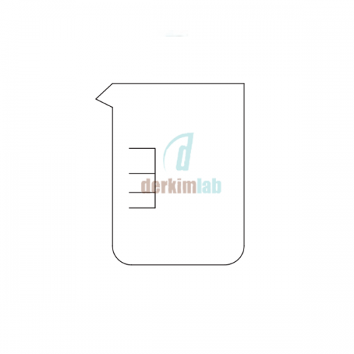 Beher, Kısa form 400  ml Hacim