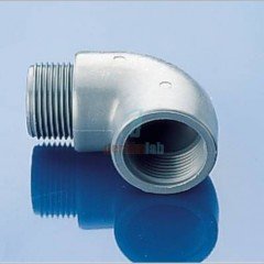 90° bend, inner-/ outer thread, PP, 1/2'' , NW 14 mm