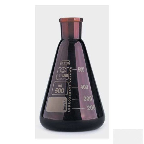 Isolab Erlen, Cam, Şilifli , Amber, 2000 ml- NS29/32