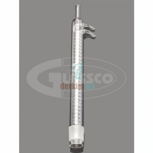 Soxhlet Soğutucusu - Dimroth - Cam Yan Kol - NS 45/40 - 100 ml - 300 mm