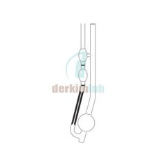 Cannon-Fenske Rutin Viskozimetre Otomatik Ölçüm İçin Kalibre Edilmiş & Type No: 520 03