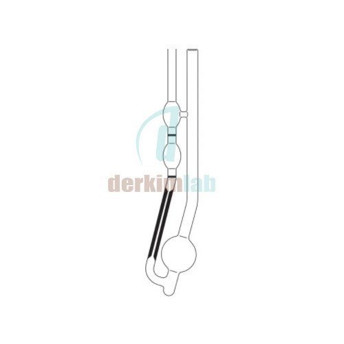 Cannon-Fenske Rutin Viskozimetre Otomatik Ölçüm İçin Kalibre Edilmiş & Type No: 520 20
