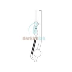 Cannon-Fenske Rutin Viskozimetre Otomatik Ölçüm İçin Kalibre Edilmiş & Type No: 520 21
