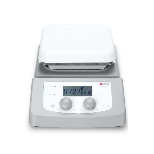 DLAB MS-H380 PRO Dijital Göstergeli Isıtıcılı Manyetik Karıştırıcı 140x140mm RT-380℃  200-1500rpm  5L (Sadece Cihaz)
