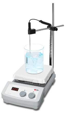 DLAB MS7-H550-S Dijital Göstergeli  Isıtıcılı  Manyetik Karıştırıcı 10L RT550°C (Sadece Cihaz)