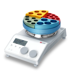 DLAB MS-H340 ProT Dijital Göstergeli Isıtıcılı Manyetik Karıştırıcı Ø135mm 20L RT 340℃ 100-1500rpm  Full Set (Cihaz + PT100A Sıcaklık Sensörü+ Destek Çubuğu)