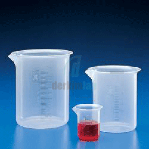 Beher, Mavi Dereceli, Plastik (Pp), 2000  ml