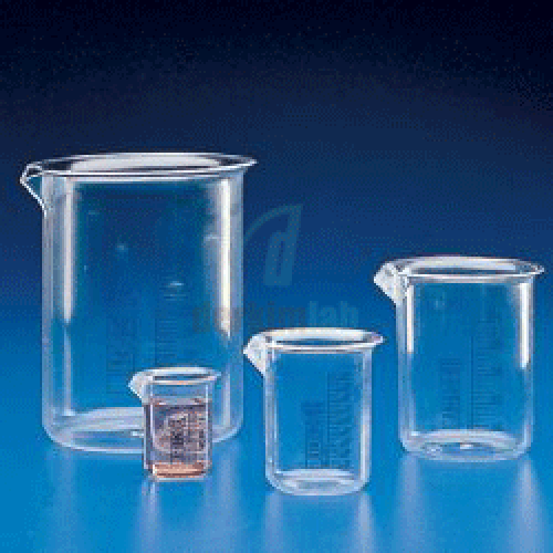 Beher, Mavi Dereceli, Pmp (Tpx), 250  ml
