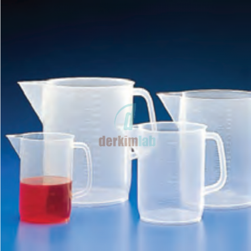 Beher, Kulplu, Uzun Form, PP, 250 ml