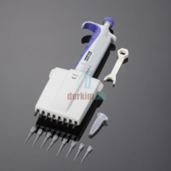 Glassco Sekiz Kanallı Otoklavlanabilir Otomatik Pipet 10 - 100 ul