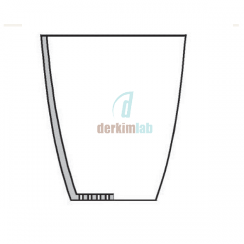 Kroze Kapaksız 50  ml Hacim, 45mm x 56mm Dış Çap * Yükseklik