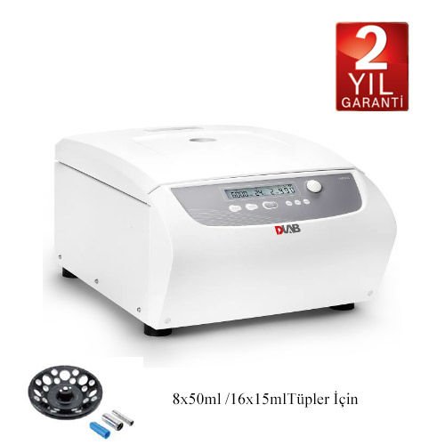 DLAB DM0636  Santrifüj  Sabit  Rotor 50ml 8X50 mL / 16x15 mL 300-5000 rpm SET6