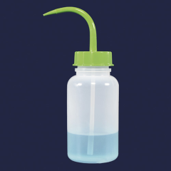 Isolab Piset, Geniş Boyun, Pe, 500 ml- Sarı Kapak