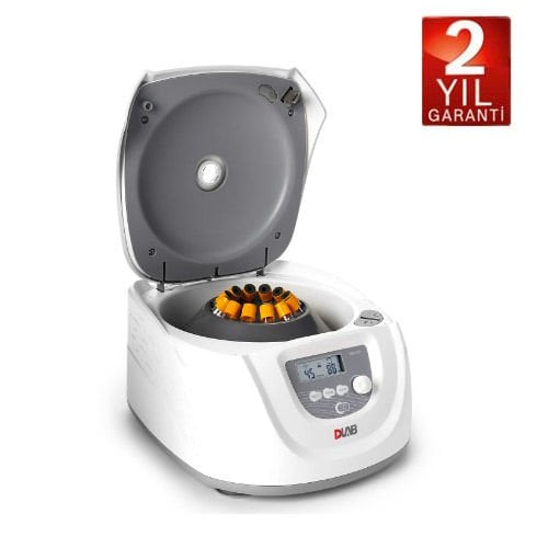 DLAB DM0412 Düşük Hızlı  Santrifüj 300-4000 rpm 8x15mL ve 10x12 mL Rotorlu  SET1