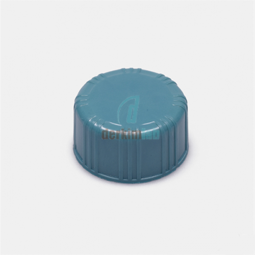 Kapak + Septa, Beyaz Septa / Bej Ptfe, Deliksiz, N15 Vidalı Vial için 100 Adet / Paket