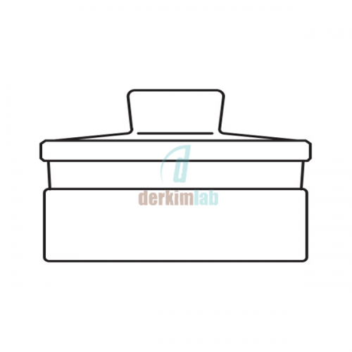 Vezin Kabı 45 ml  Hacim , Çap * Yükseklik 60 x 30 mm