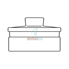 Vezin Kabı 80 ml  Hacim , Çap * Yükseklik 70 x 35 mm