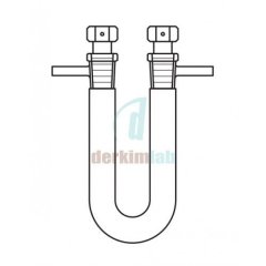 Kurutma Tüpü, U tip, Şilifli NS : 19/26, 150 mm Uzunluk