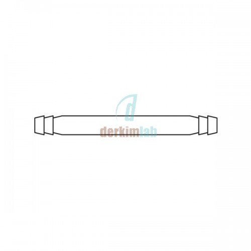 Hortumluk, Düz tip  6mm Çap, 115mm Uzunluk