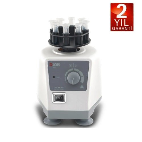 DLAB MX-C Vortex / Hücre Parçalayıcı 8x2ml Kapasiteli  Hız Kontrollü 0-3000 rpm