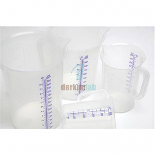 Beher-Kulplu, Plastik (Pp) Taksimatları Kalıp Üzerine  ( 2000 ml)