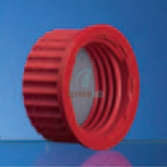 Vidalı kapak, PTFE, Contalı, Otoklavlanabilir Vida Ölçüsü 45 GL
