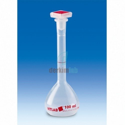 Balon Joje Plastik (Pmp), B Kalite, Konik Tıpalı (Pp), Dereceli  25 ml