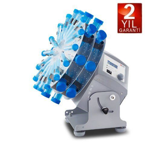 DLAB MX-RD-Pro Dijital Rotator/Tüp Çevirici 360°  10-70rpm 50mlx8 Santfiüj Tüp İçin Set3