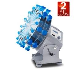 DLAB MX-RD-Pro Dijital Rotator/Tüp Çevirici 360°  10-70rpm 50mlx8 Santfiüj Tüp İçin Set3