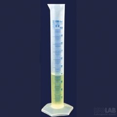 Isolab Mezür, Uzun From, P.P, B Kalite, Mavi Skala, 25 ml