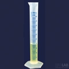 Isolab Mezür, Uzun From, P.P, B Kalite, Mavi Skala, 250 ml