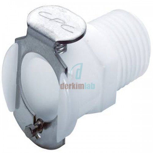 BURKLE Hızlı Bağlantı Elemanları,POM,Dişi Bağlantılar , Konik Dış Dişli Hortum Bağlantıları  3/8'' BSP, 8760-1061