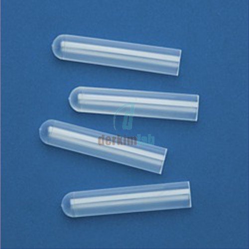 Plastik Test Tüpü, Dibi Yuvarlak, Hacim 1 ml, PP, 8x40 mm (12000 Ad.)