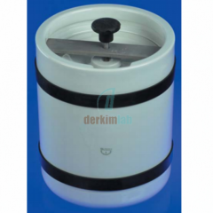 Porselen Değirmen, Kapak ve Metal Kilidi İle Birlikte. 1700 ml, Çap: 150 mm, Yükseklik: 222 mm