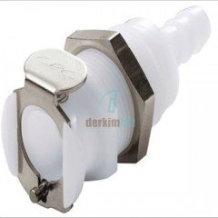 BURKLE Hızlı Bağlantı Elemanları,NW 6,4 mm   Dişi Bağlantılar,Hortum Bağlantıları İle Klişe Montajı İçİn 8763-1160