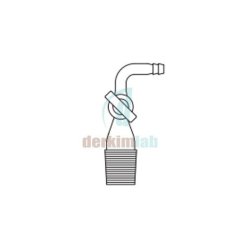 Şilifli musluk, Erkek , PTFE Musluklu NS : 45/40