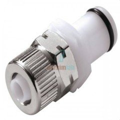 BURKLE Hızlı Bağlantı Elemanları,Nw 3,2 mm,POM, Erkek Bağlantılar,Hortum Vidalamalı Mafsallı Hortum Nipeli 8772-1380